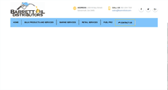 Desktop Screenshot of barrettoilsavannah.com